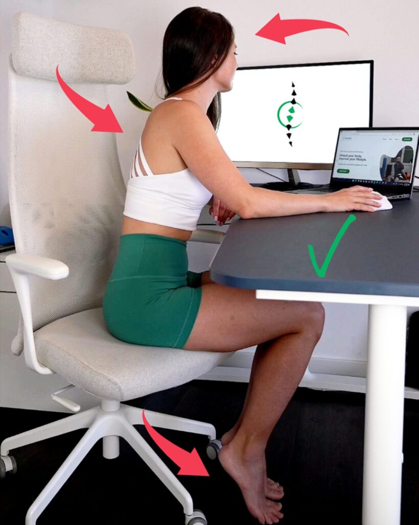 DOS AND DON’TS OF POSTURE AND RECOMMENDED MOVEMENTS